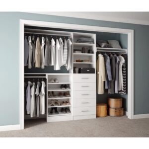 Exquisite Home Decorators Collection Assembled Reach-In 15 In. D X 120 In. W X | Reach In Closet System